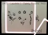 ibicci Lacelets #1 - Dainty Flowers stencil